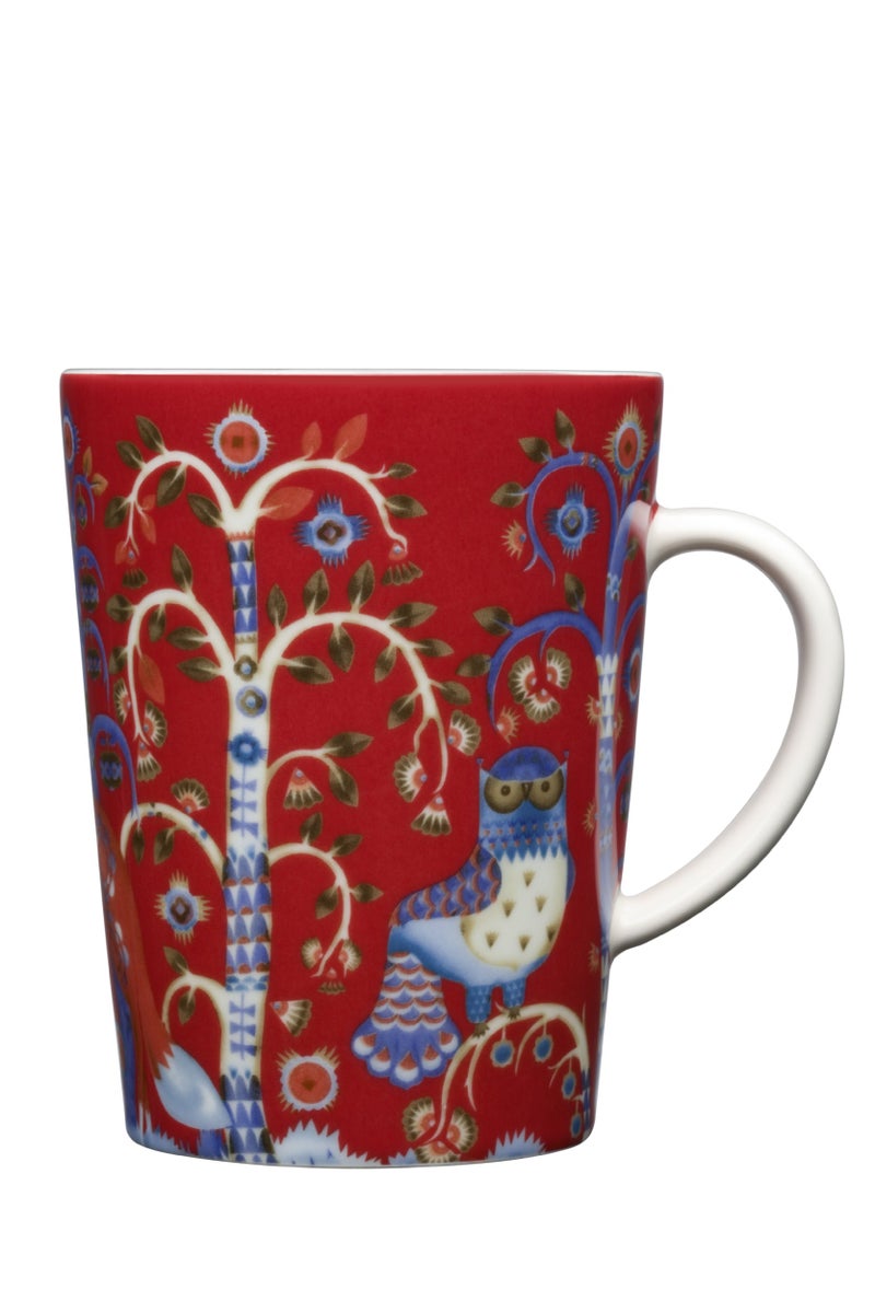 Iittala Taika 13-1/2-Ounce Capacity Mug , Red